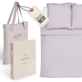 Bettwäsche 200 x 200 cm | Wolkengrau