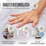 Bettwäsche 200 x 200 cm | Wolkengrau