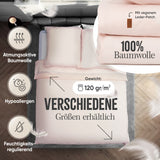 Bettwäsche 135 x 200 cm | Morgenrosa