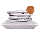 Bettwäsche 200 x 200 cm | Wolkengrau